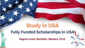 Scholarships in USA for International Students